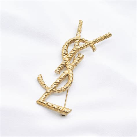 ysl brosche klein|ysl brooches.